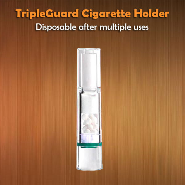 TripleGuard Cigarette Holder